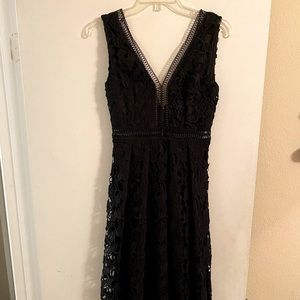 ⚜️ ROMEO & JULIET Couture - Black Lace Cocktail Dress